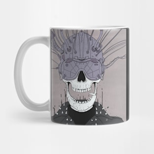 Futuristic Skull Vr Mug